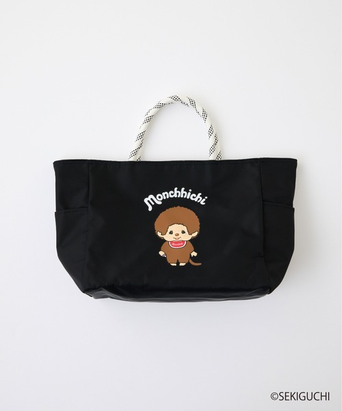 CIAOPANIC TYPY（チャオパニックティピー）の「:【モンチッチ】撥水ナイロンリバーシブル2WAYショルダーBAG（ショルダーバッグ・レディース・ブラック/サックスブルー/ブラウン・ONE SIZE）」の5枚目の写真
