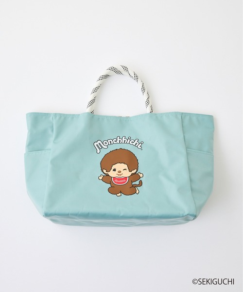 CIAOPANIC TYPY（チャオパニックティピー）の「:【モンチッチ】撥水ナイロンリバーシブル2WAYショルダーBAG（ショルダーバッグ・レディース・ブラック/サックスブルー/ブラウン・ONE SIZE）」の7枚目の写真