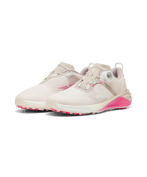 PUMA(プーマ)の「PUMA プーマ ウィメンズ ゴルフ シャドウキャット ニトロ 2.0 ディスク スパ(スニーカー・レディース・ホワイト×グレー/ホワイト×ピンク/ピンク系その他/ホワイト系その他・24.5cm/24.0cm/23.5cm/23.0cm/25.0cm/22.5cm)」の5枚目の写真