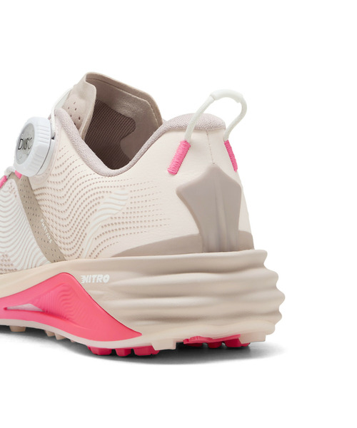 PUMA(プーマ)の「PUMA プーマ ウィメンズ ゴルフ シャドウキャット ニトロ 2.0 ディスク スパ(スニーカー・レディース・ホワイト×グレー/ホワイト×ピンク/ピンク系その他/ホワイト系その他・24.5cm/24.0cm/23.5cm/23.0cm/25.0cm/22.5cm)」の6枚目の写真