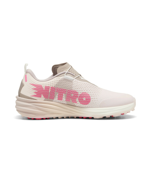 PUMA(プーマ)の「PUMA プーマ ウィメンズ ゴルフ シャドウキャット ニトロ 2.0 ディスク スパ(スニーカー・レディース・ホワイト×グレー/ホワイト×ピンク/ピンク系その他/ホワイト系その他・24.5cm/24.0cm/23.5cm/23.0cm/25.0cm/22.5cm)」の8枚目の写真