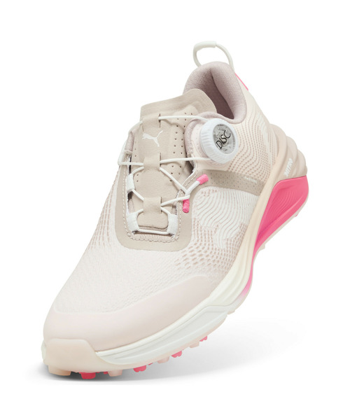PUMA(プーマ)の「PUMA プーマ ウィメンズ ゴルフ シャドウキャット ニトロ 2.0 ディスク スパ(スニーカー・レディース・ホワイト×グレー/ホワイト×ピンク/ピンク系その他/ホワイト系その他・24.5cm/24.0cm/23.5cm/23.0cm/25.0cm/22.5cm)」の9枚目の写真