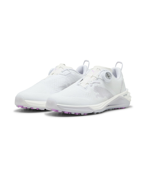 PUMA(プーマ)の「PUMA プーマ ウィメンズ ゴルフ シャドウキャット ニトロ 2.0 ディスク スパ(スニーカー・レディース・ホワイト×グレー/ホワイト×ピンク/ピンク系その他/ホワイト系その他・24.5cm/24.0cm/23.5cm/23.0cm/25.0cm/22.5cm)」の15枚目の写真
