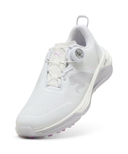 PUMA(プーマ)の「PUMA プーマ ウィメンズ ゴルフ シャドウキャット ニトロ 2.0 ディスク スパ(スニーカー・レディース・ホワイト×グレー/ホワイト×ピンク/ピンク系その他/ホワイト系その他・24.5cm/24.0cm/23.5cm/23.0cm/25.0cm/22.5cm)」の19枚目の写真