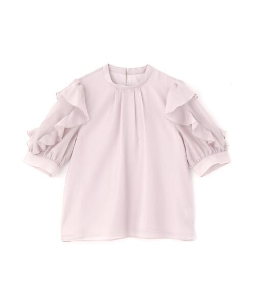PROPORTION BODY DRESSING（プロポーションボディドレッシング）の「フリルスリーブタックブラウス / 1216110301（シャツ/ブラウス・レディース・ブラック/ピンク/グレー・MEDIUM/SMALL）」の11枚目の写真