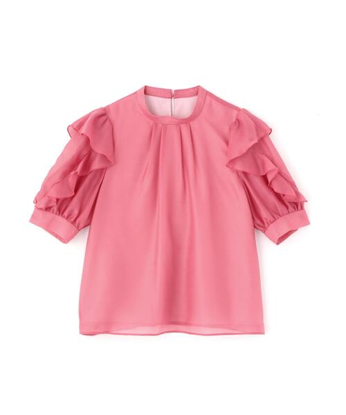 PROPORTION BODY DRESSING（プロポーションボディドレッシング）の「フリルスリーブタックブラウス / 1216110301（シャツ/ブラウス・レディース・ブラック/ピンク/グレー・MEDIUM/SMALL）」の21枚目の写真