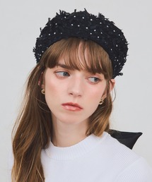 EIMY ISTOIRE（エイミーイストワール）の「ドットベレー帽（ハンチング/ベレー帽）」
