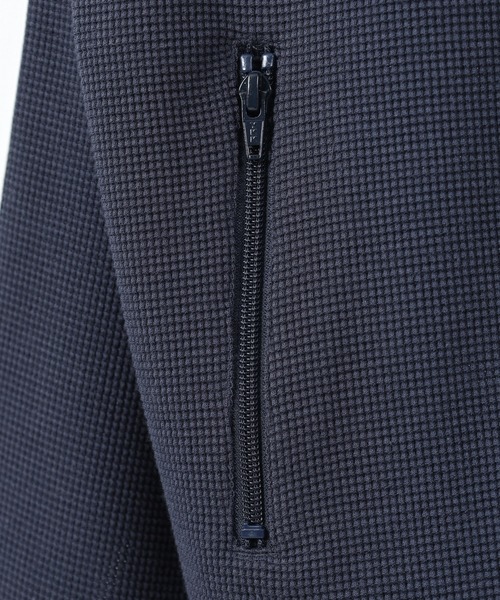 JEMORGAN(ジェーイーモーガン)の「JEMORGAN T/Cワッフルトラックジャケット(ジャージ・メンズ・ブラック/グリーン/ネイビー・XL/M/L)」の9枚目の写真