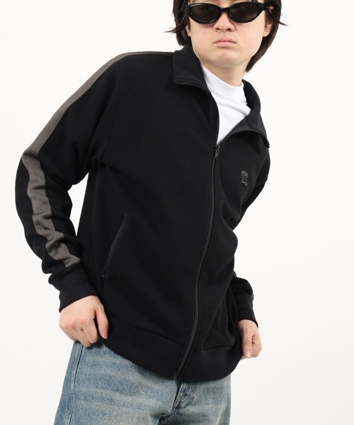 JEMORGAN(ジェーイーモーガン)の「JEMORGAN T/Cワッフルトラックジャケット(ジャージ・メンズ・ブラック/グリーン/ネイビー・XL/M/L)」の17枚目の写真