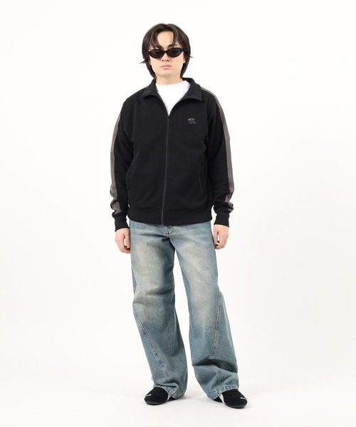 JEMORGAN(ジェーイーモーガン)の「JEMORGAN T/Cワッフルトラックジャケット(ジャージ・メンズ・ブラック/グリーン/ネイビー・XL/M/L)」の18枚目の写真