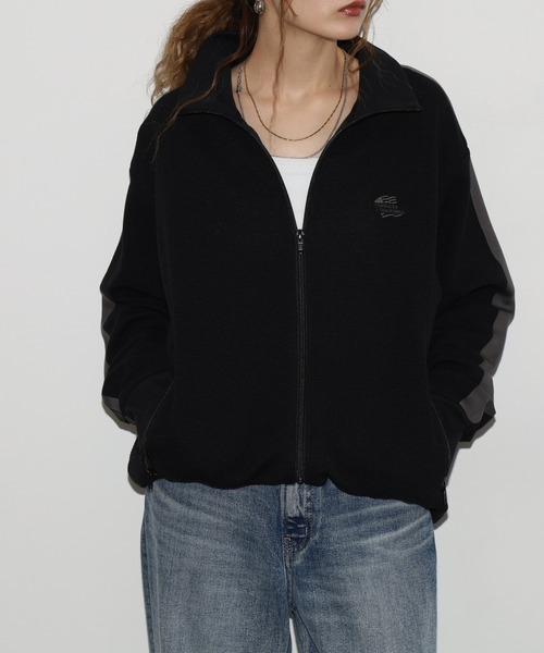 JEMORGAN(ジェーイーモーガン)の「JEMORGAN T/Cワッフルトラックジャケット(ジャージ・メンズ・ブラック/グリーン/ネイビー・XL/M/L)」の20枚目の写真