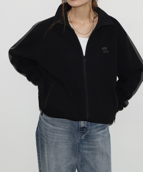 JEMORGAN(ジェーイーモーガン)の「JEMORGAN T/Cワッフルトラックジャケット(ジャージ・メンズ・ブラック/グリーン/ネイビー・XL/M/L)」の21枚目の写真
