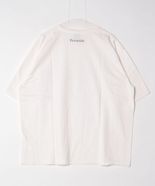 Children of the discordance（チルドレン オブ ザ ディスコ-ダンス）の「PEROXSIDE / MATRIX SS TEE A / PERCS-001（Tシャツ/カットソー・メンズ・ホワイト/ブラック・2/3/1）」の3枚目の写真