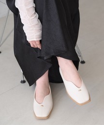 raffime（ラフィミー）の「【Raffime】ニュアンスカッティングフラットシューズ（パンプス）」