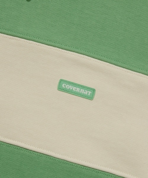 COVERNAT（カバーナット）の「WOMEN RUGBY SWEATSHIRT（スウェット・レディース・グリーン/イエロー系その他/ヘザーグレー・MEDIUM/SMALL）」の9枚目の写真