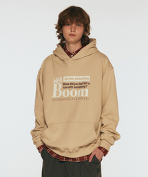 Boom Graphic Hoodie - Beige