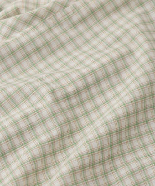 RAGEBLUE（レイジブルー）の「80TC Broad Check Over Shirt/ブロードミニチェックオーバーシャツ（シャツ/ブラウス・メンズ・ライトグリーン/ホワイト/ライトブルー/ブラック/ピンク・MEDIUM/LARGE）」の6枚目の写真