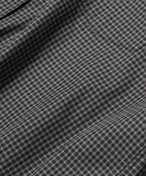 RAGEBLUE（レイジブルー）の「80TC Broad Check Over Shirt/ブロードミニチェックオーバーシャツ（シャツ/ブラウス・メンズ・ライトグリーン/ホワイト/ライトブルー/ブラック/ピンク・MEDIUM/LARGE）」の7枚目の写真
