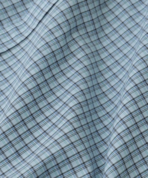 RAGEBLUE（レイジブルー）の「80TC Broad Check Over Shirt/ブロードミニチェックオーバーシャツ（シャツ/ブラウス・メンズ・ライトグリーン/ホワイト/ライトブルー/ブラック/ピンク・MEDIUM/LARGE）」の10枚目の写真