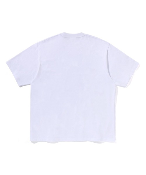 A BATHING APE(アベイシングエイプ)の「APE HEAD LOGO RELAXED FIT TEE(Tシャツ/カットソー・メンズ・ブラウン/ホワイト/チャコール・X-LARGE/LARGE/XX-LARGE/SMALL/MEDIUM)」の4枚目の写真