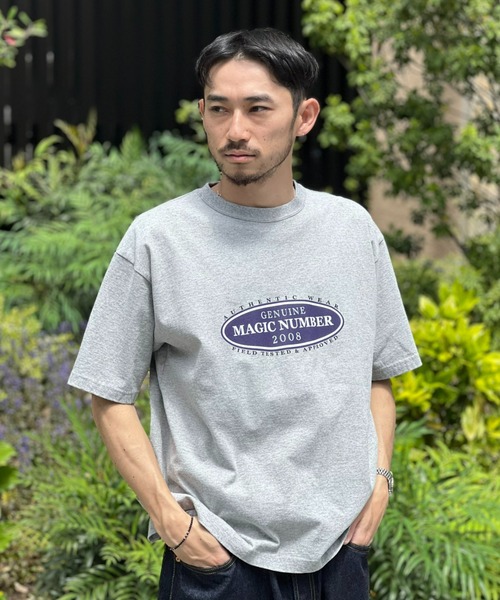 MAGIC NUMBER(マジック ナンバー)の「【MAGIC NUMBER】GENUINE US COTTON T-SHIRT(Tシャツ/カットソー・メンズ・ホワイト/ブラック/ヘザーグレー・LARGE/MEDIUM/X-LARGE)」の3枚目の写真