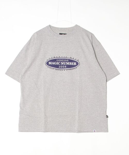 MAGIC NUMBER(マジック ナンバー)の「【MAGIC NUMBER】GENUINE US COTTON T-SHIRT(Tシャツ/カットソー・メンズ・ホワイト/ブラック/ヘザーグレー・LARGE/MEDIUM/X-LARGE)」の6枚目の写真