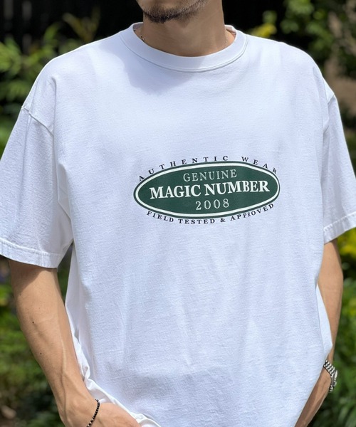 MAGIC NUMBER(マジック ナンバー)の「【MAGIC NUMBER】GENUINE US COTTON T-SHIRT(Tシャツ/カットソー・メンズ・ホワイト/ブラック/ヘザーグレー・LARGE/MEDIUM/X-LARGE)」の9枚目の写真