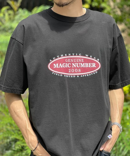 MAGIC NUMBER(マジック ナンバー)の「【MAGIC NUMBER】GENUINE US COTTON T-SHIRT(Tシャツ/カットソー・メンズ・ホワイト/ブラック/ヘザーグレー・LARGE/MEDIUM/X-LARGE)」の10枚目の写真