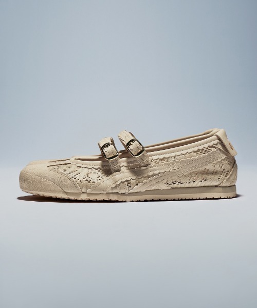 Onitsuka Tiger（オニツカタイガー）の「MEXICO 66 TGRS / メキシコ 66 ティージーアールエス（バレエシューズ・レディース・グレー/ブラック系/ベージュ系・26/25.5/25/24.5/24/23.5/23/22.5）」の3枚目の写真