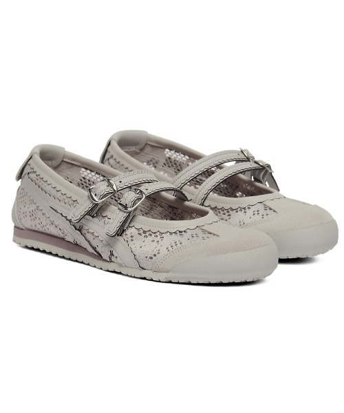 Onitsuka Tiger（オニツカタイガー）の「MEXICO 66 TGRS / メキシコ 66 ティージーアールエス（バレエシューズ・レディース・グレー/ブラック系/ベージュ系・26/25.5/25/24.5/24/23.5/23/22.5）」の16枚目の写真