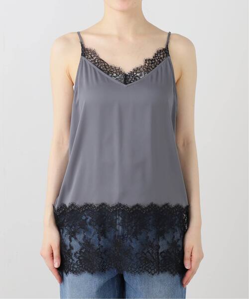 IENA（イエナ）の「《追加》リバーレースサテンキャミソール（キャミソール・レディース・ホワイト・FREE）」の9枚目の写真