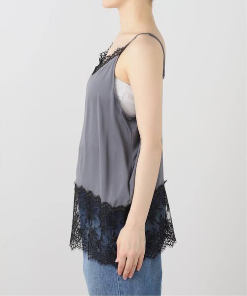 IENA（イエナ）の「《追加》リバーレースサテンキャミソール（キャミソール・レディース・ホワイト・FREE）」の10枚目の写真