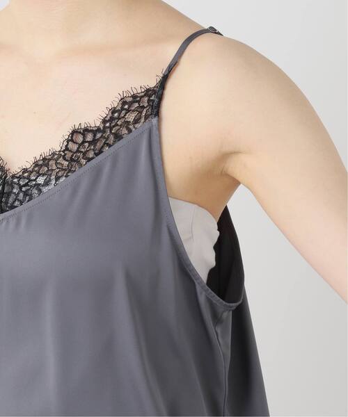 IENA（イエナ）の「《追加》リバーレースサテンキャミソール（キャミソール・レディース・ホワイト・FREE）」の12枚目の写真