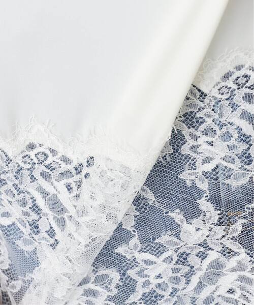 IENA（イエナ）の「《追加》リバーレースサテンキャミソール（キャミソール・レディース・ホワイト・FREE）」の16枚目の写真