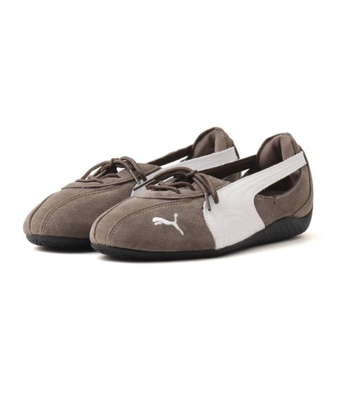 PUMA(プーマ)の「PUMA SPEEDCAT BALLET NOVA WMNS / プーマ スピードキャット バレエ ノヴァ ウィメンズ(スニーカー・レディース・ブラウン・25.0cm/24.5cm/24.0cm/23.5cm/23.0cm/22.5cm)」の1枚目の写真