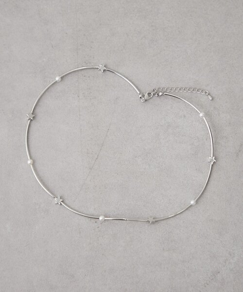 mystic（ミスティック）の「スターウェーブチョーカー（チョーカー・レディース・シルバー・ONE SIZE）」の5枚目の写真