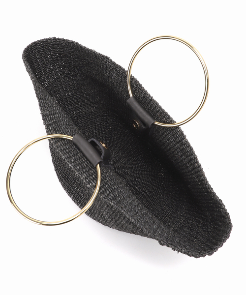 journal standard L'essage（ジャーナルスタンダードレサージュ）の「【COTTO/コット】 カゴバッグ（かごバッグ・レディース・アイボリー/ブラック・FREE）」の8枚目の写真