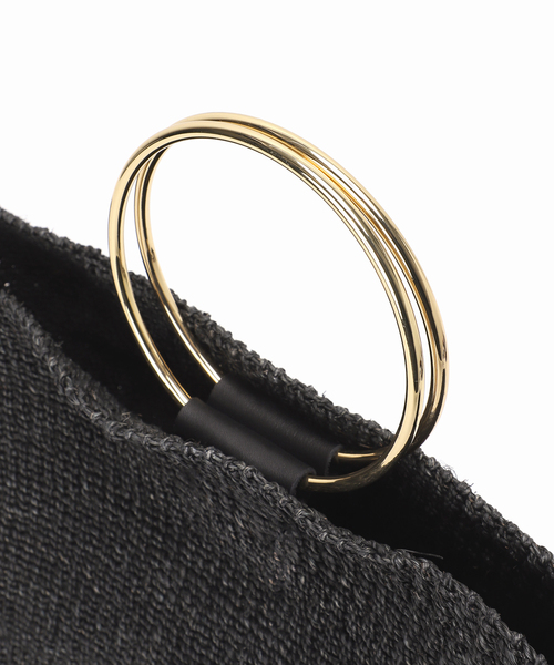 journal standard L'essage（ジャーナルスタンダードレサージュ）の「【COTTO/コット】 カゴバッグ（かごバッグ・レディース・アイボリー/ブラック・FREE）」の7枚目の写真