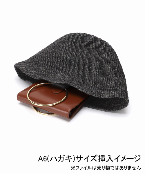 journal standard L'essage（ジャーナルスタンダードレサージュ）の「【COTTO/コット】 カゴバッグ（かごバッグ・レディース・アイボリー/ブラック・FREE）」の13枚目の写真
