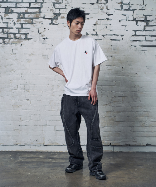 PEID(ペイド)の「PD CATS 半袖Tシャツ ホワイト(Tシャツ/カットソー・レディース・ホワイト・2/3/4/5/6/1)」の5枚目の写真