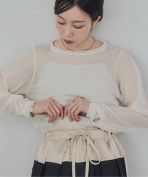 シアーTシャツ
