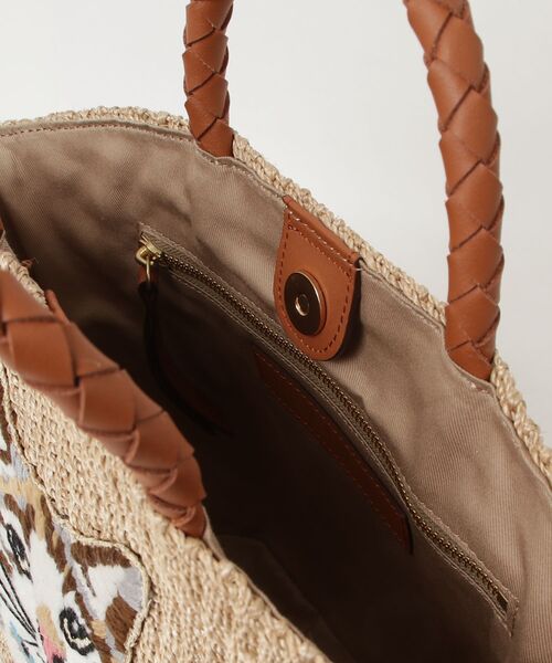 VIOLAd'ORO（ヴィオラドーロ）の「VIOLAd’ORO (ヴィオラドーロ) MIRO/ ファインアバカ/CAT（トートバッグ・レディース・その他/その他7・F）」の5枚目の写真