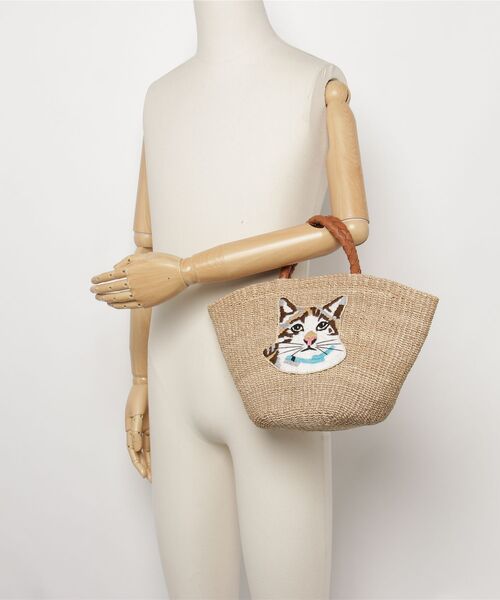 VIOLAd'ORO（ヴィオラドーロ）の「VIOLAd’ORO (ヴィオラドーロ) MIRO/ ファインアバカ/CAT（トートバッグ・レディース・その他/その他7・F）」の6枚目の写真