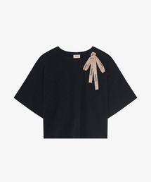 Repetto（レペット）の「SMALL KNOTS T-SHIRT , WEAR / S0681（Tシャツ