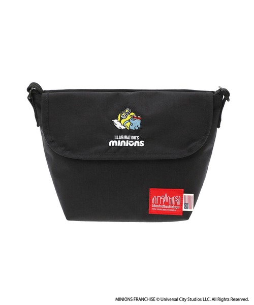 Manhattan Portage（マンハッタンポーテージ）の「Nylon Messenger Bag (XS) BP W/DIV MGNT 500D CORDURA / MINIONS（メッセンジャーバッグ・レディース・ブラック・X-SMALL）」の2枚目の写真