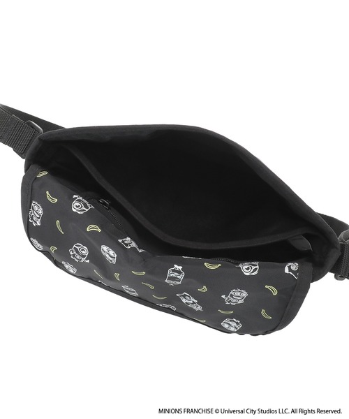 Manhattan Portage（マンハッタンポーテージ）の「Nylon Messenger Bag (XS) BP W/DIV MGNT 500D CORDURA / MINIONS（メッセンジャーバッグ・レディース・ブラック・X-SMALL）」の9枚目の写真