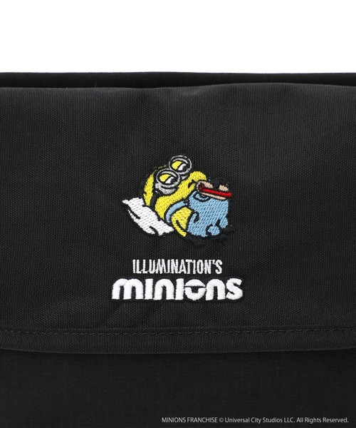 Manhattan Portage（マンハッタンポーテージ）の「Nylon Messenger Bag (XS) BP W/DIV MGNT 500D CORDURA / MINIONS（メッセンジャーバッグ・レディース・ブラック・X-SMALL）」の11枚目の写真