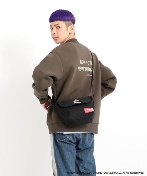 Manhattan Portage（マンハッタンポーテージ）の「Nylon Messenger Bag (XS) BP W/DIV MGNT 500D CORDURA / MINIONS（メッセンジャーバッグ・レディース・ブラック・X-SMALL）」の15枚目の写真