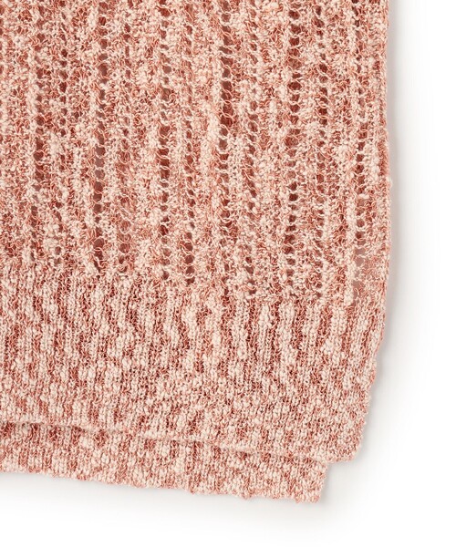 23区(ニジュウサンク)の「エンブロイダリープルオーバー サマー ニット(ニット/セーター・レディース・レッド系/オレンジ系/スカイブルー系・38)」の14枚目の写真