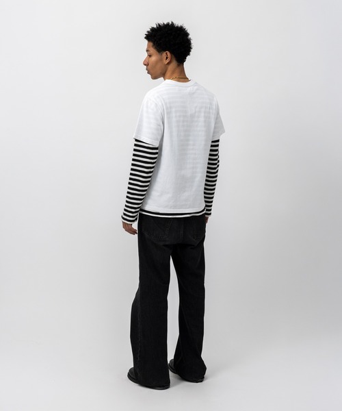 UNION(UNION TOKYO)(ユニオン)の「UNION TOKYO ITALICS TEE ユニオントーキョー Tシャツ(Tシャツ/カットソー・メンズ・ブラック/ホワイト・XXL/XL/L)」の4枚目の写真